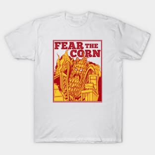 Fear the Corn // Funny Corn Husk Monster T-Shirt